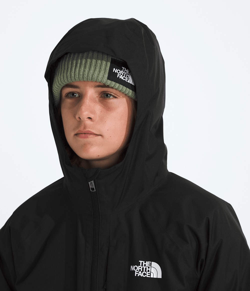 Boys’ & Girls’ Perrito 4-N-1 Hooded Jacket - TNF Black