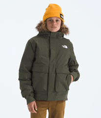 Boys’ & Girls’ McMurdo Hooded Jacket - New Taupe Green