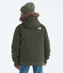 Boys’ & Girls’ McMurdo Hooded Jacket - New Taupe Green
