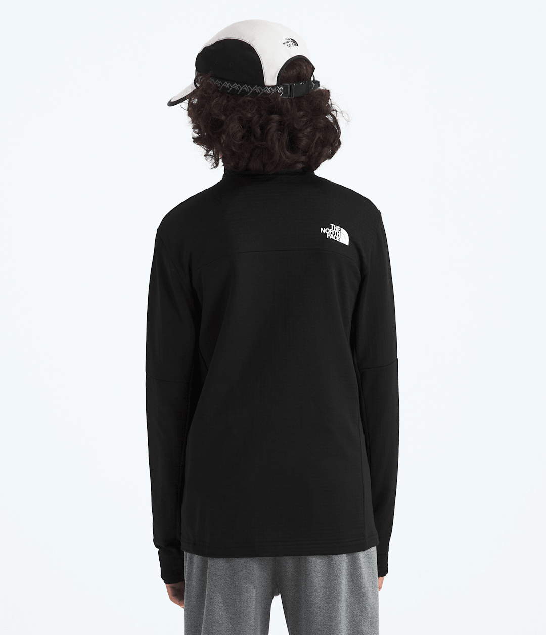 Boys’ & Girls’ Hike Mid Layer Full-Zip - TNF Black