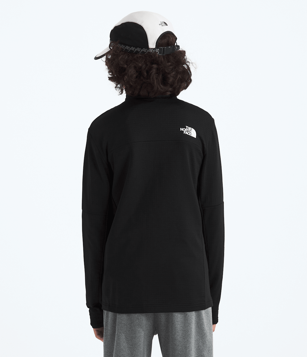 Boys’ & Girls’ Hike Mid Layer Full-Zip - TNF Black