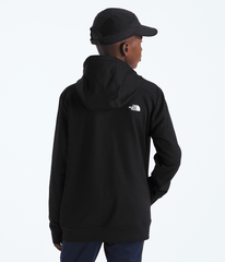 Boys’ & Girls’ TNF™ Performance Fleece Full-Zip Hooded Jacket - TNF Black