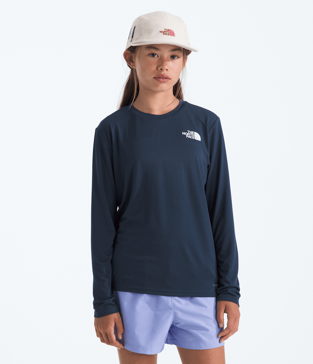 Boys’ & Girls’ 24/7 Long-Sleeve Tee - Summit Navy