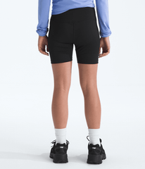 Girls’ Flex Tights Shorts—5'' - TNF Black