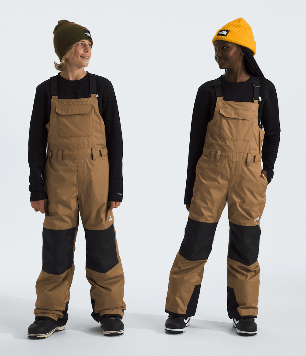 Boys’ & Girls’ Freedom Insulated Bibs - Utility Brown