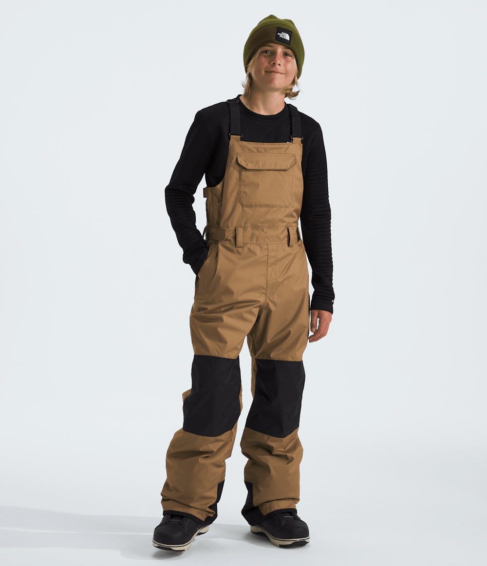 Boys’ & Girls’ Freedom Insulated Bibs - Utility Brown