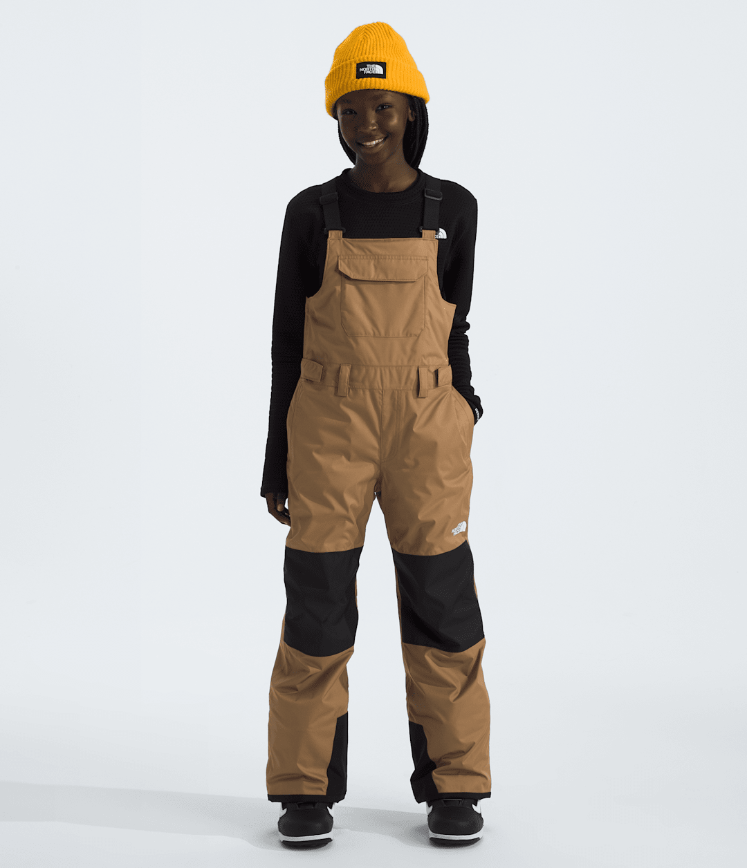 Boys’ & Girls’ Freedom Insulated Bibs - Utility Brown
