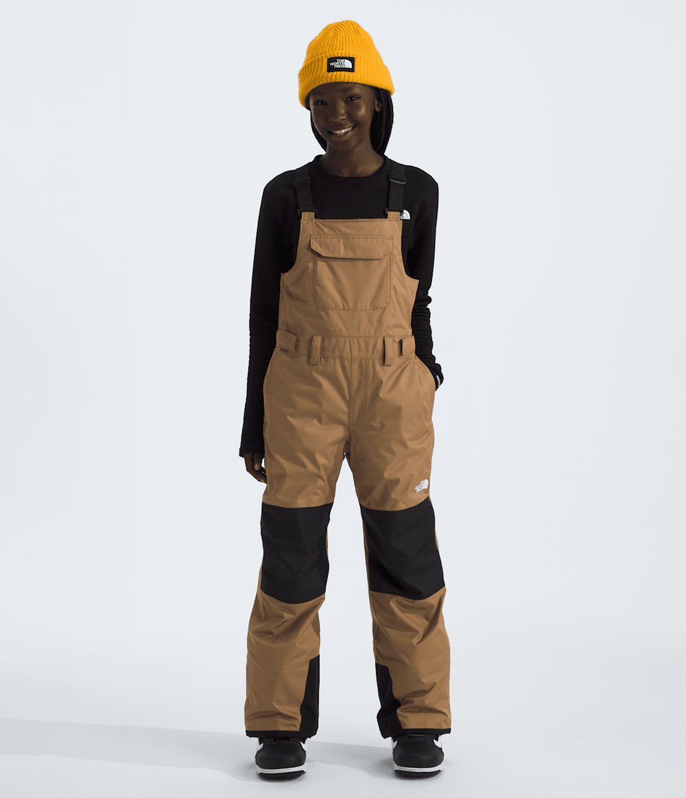 Boys’ & Girls’ Freedom Insulated Bibs - Utility Brown