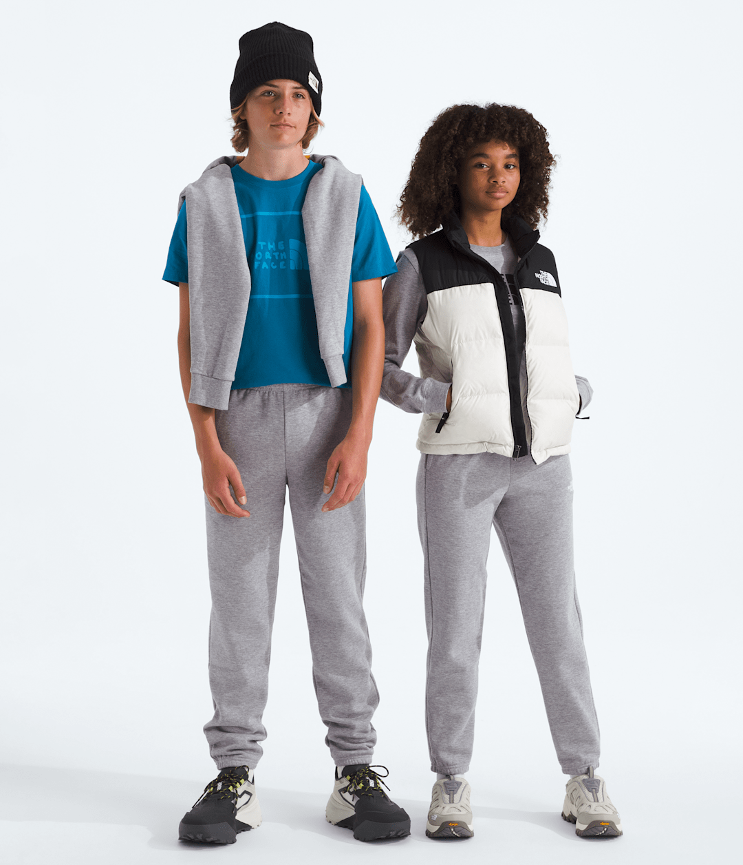Boys’ & Girls’ Evolution Simple Dome Pants - TNF Pale Grey Heather