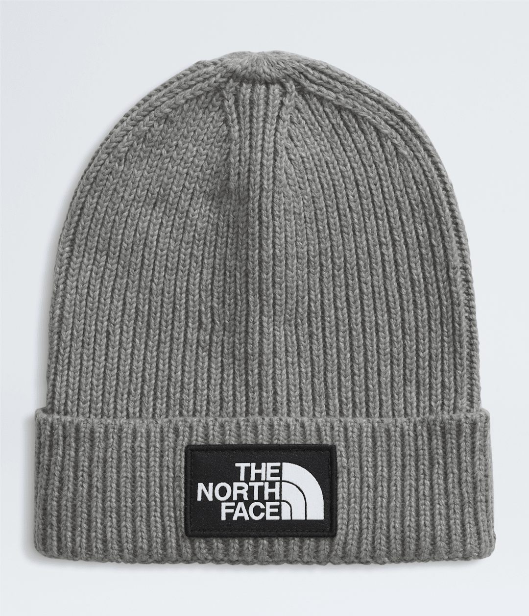 Kids’ TNF™ Logo Box Cuffed Beanie - TNF Medium Grey Heather