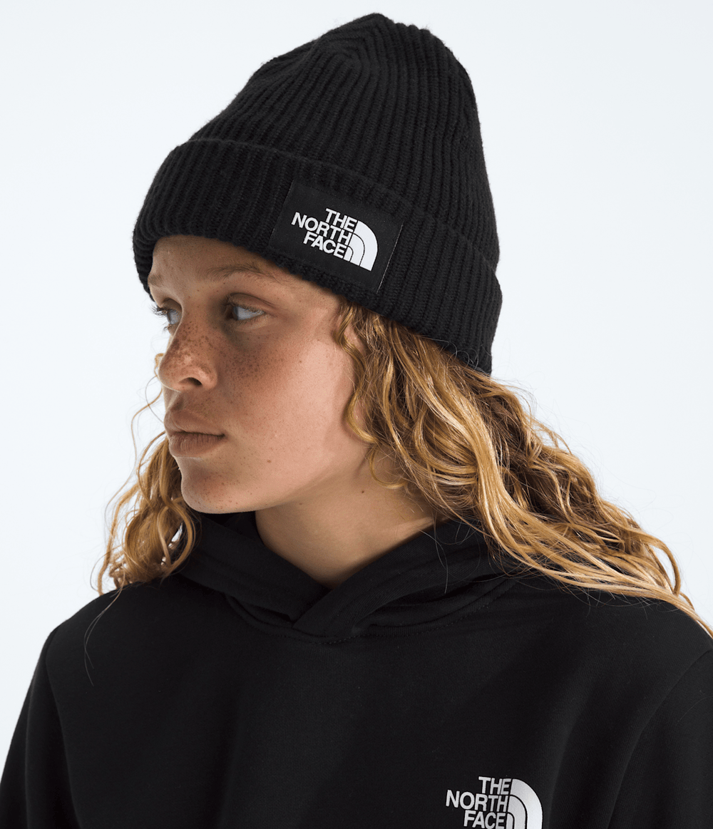 Kids’ Salty Lined Beanie - TNF Black