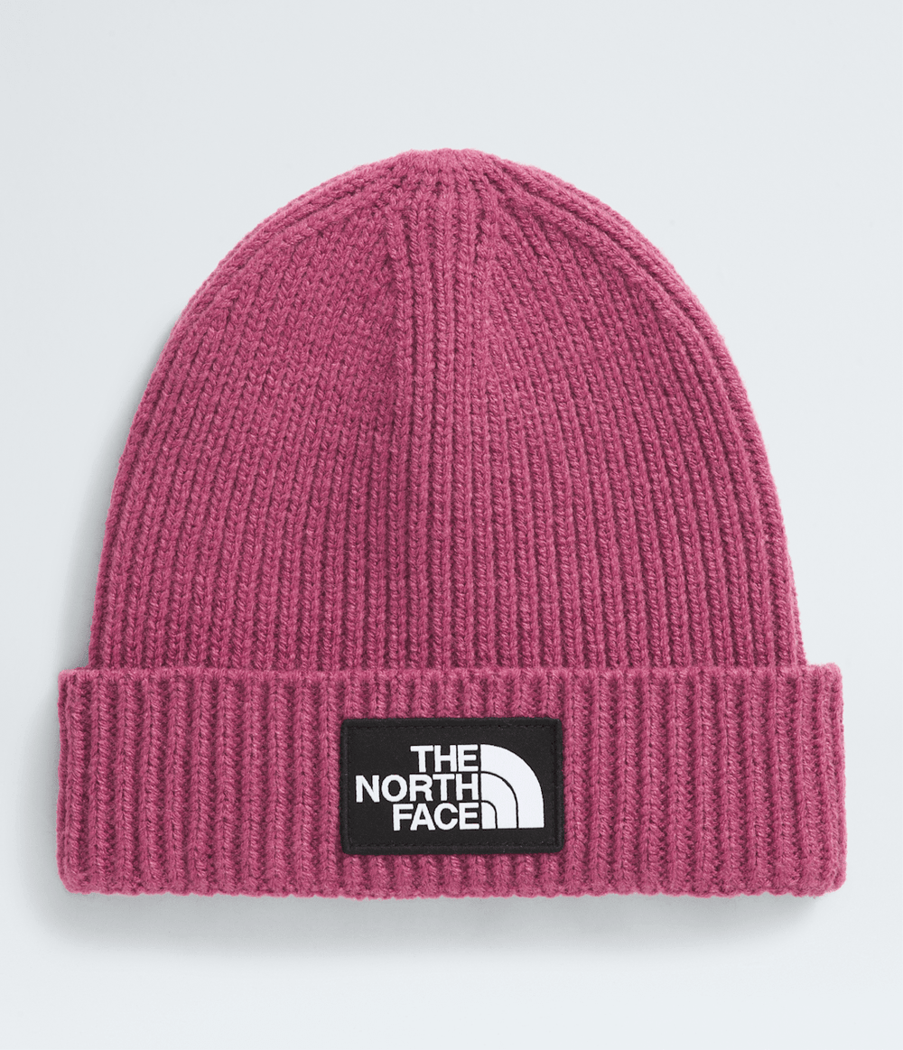 Kids’ TNF™ Box Logo Cuffed Beanie - Cyber Berry