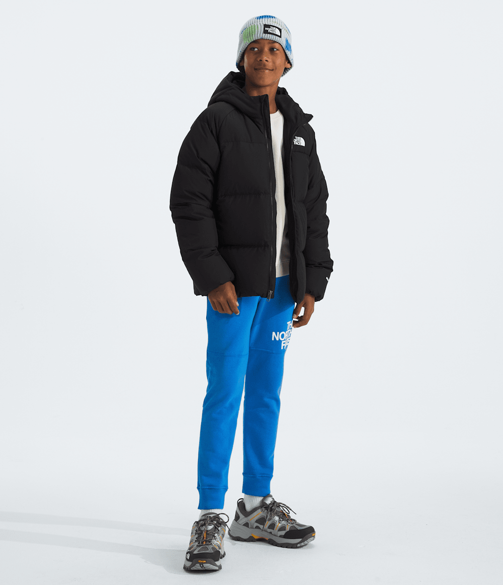 Boys’ North Down Hooded Jacket - TNF Black