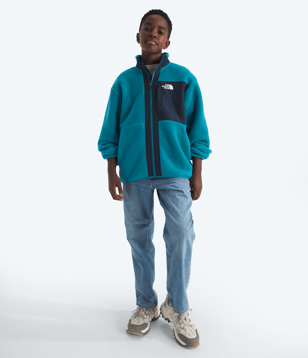 Boys’ Yumiori Full-Zip Jacket - Dusk Blue/Summit Navy