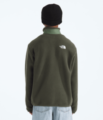 Boys’ Yumiori Full-Zip Jacket - New Taupe Green/Bark Mist