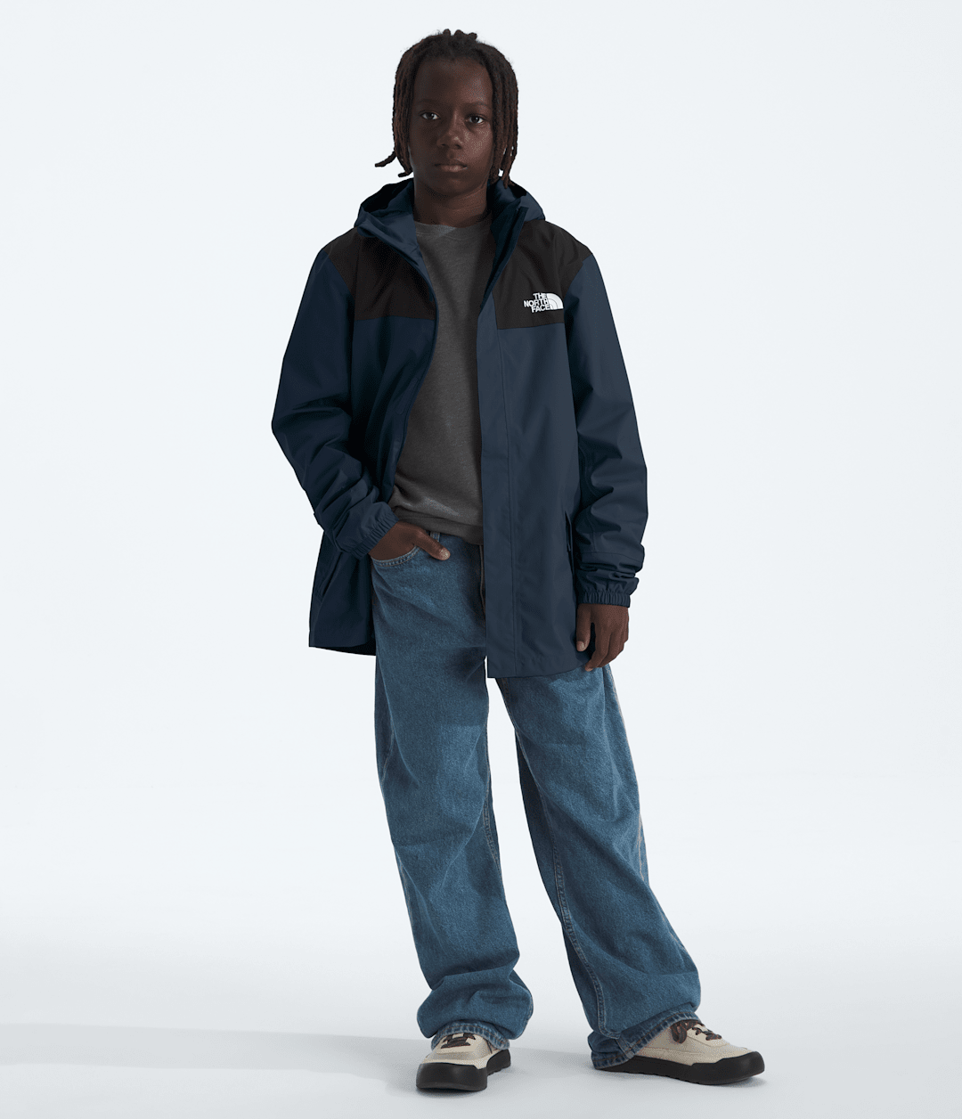 Boys’ Antora Rain Jacket - Summit Navy