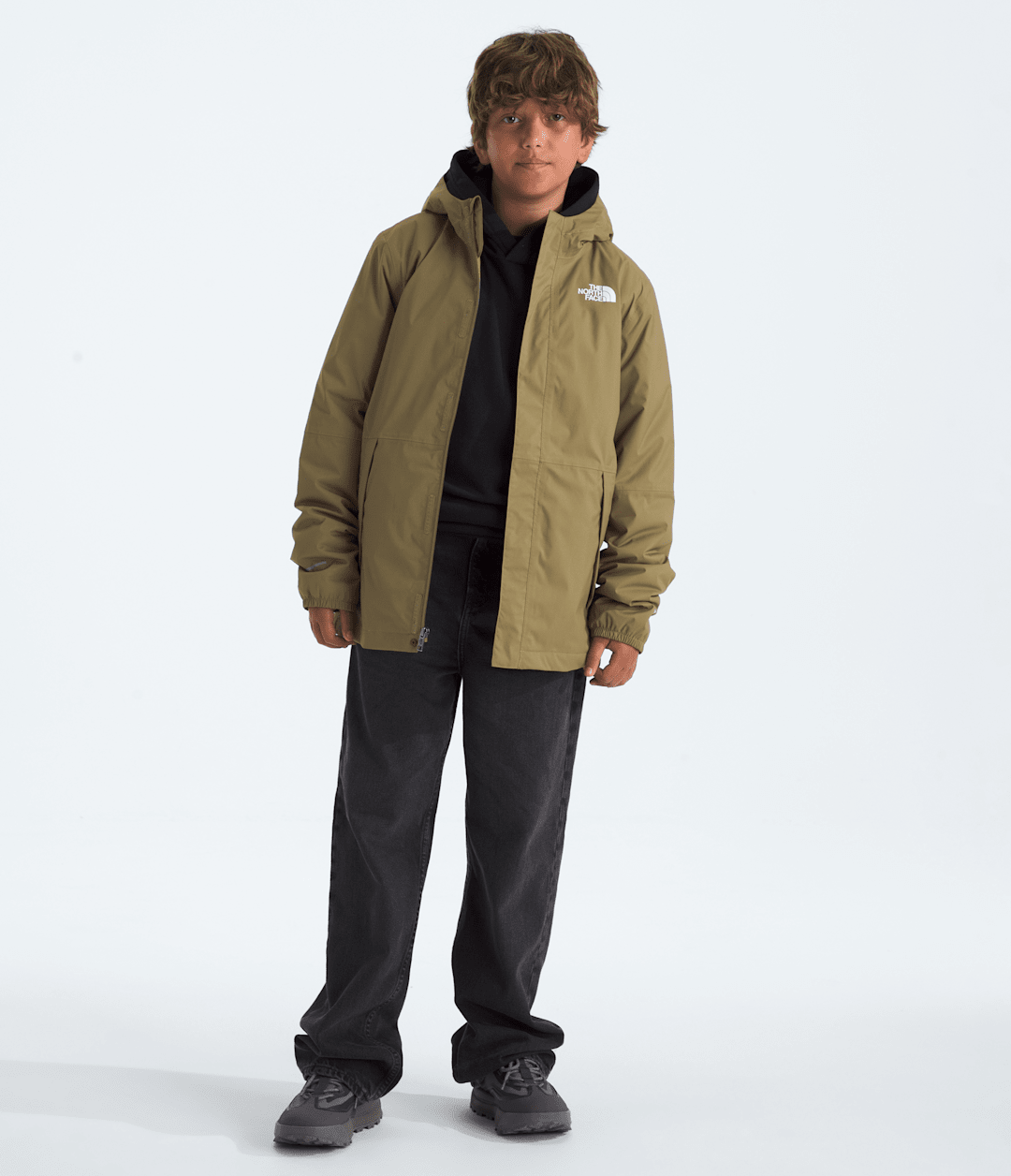 Boys’ Warm Antora Rain Jacket - Cedar