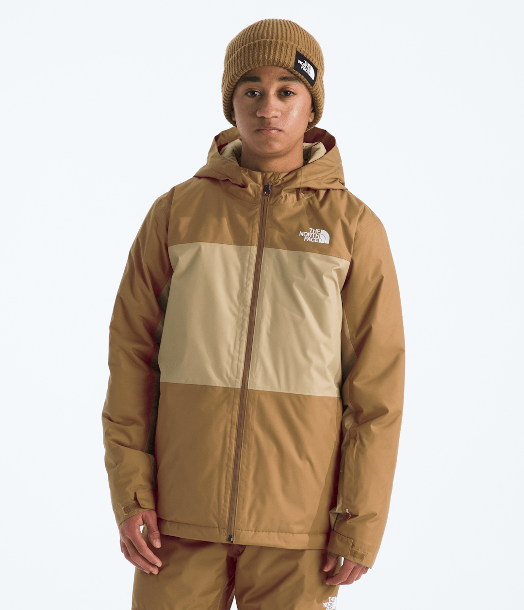 Boys’ Freedom Insulated Jacket - Utility Brown/Khaki Stone