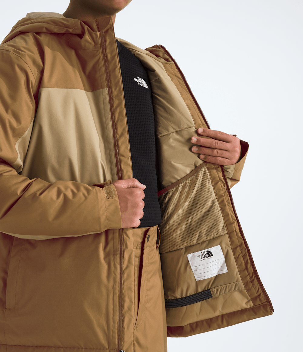 Boys’ Freedom Insulated Jacket - Utility Brown/Khaki Stone