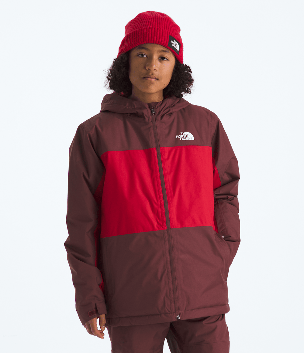 Boys’ Freedom Insulated Jacket - Sumac/TNF Red