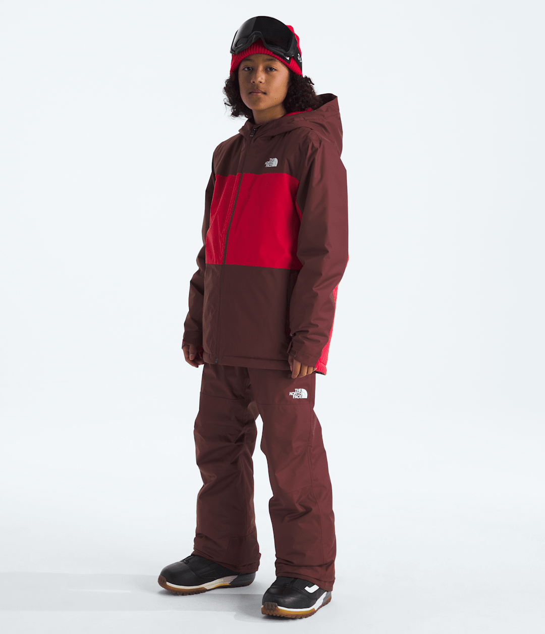 Boys’ Freedom Insulated Jacket - Sumac/TNF Red
