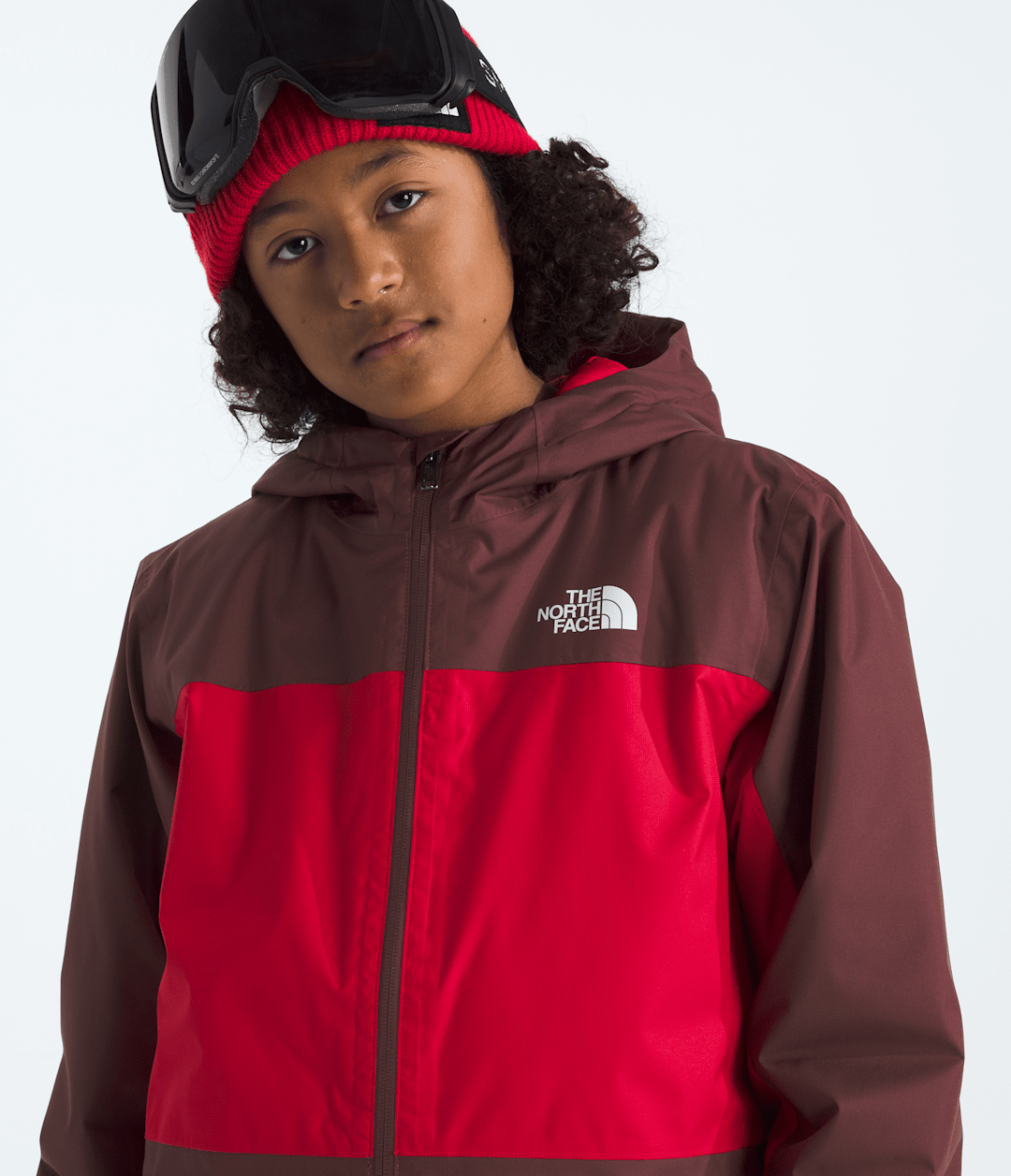 Boys’ Freedom Insulated Jacket - Sumac/TNF Red