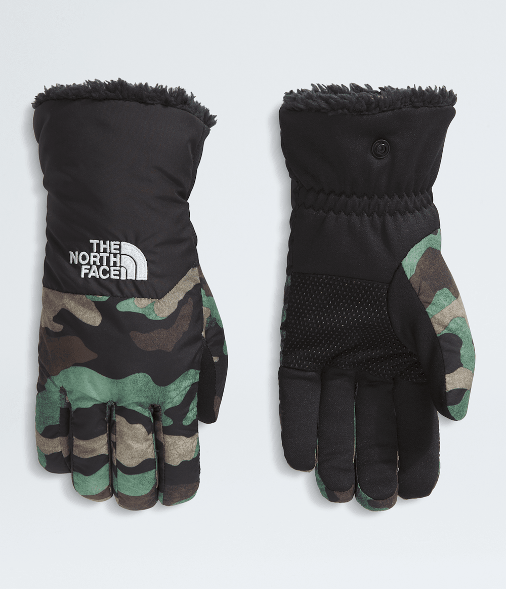 Boys’ Shasta Gloves - TNF Black TNF Camo Small Print/TNF Black