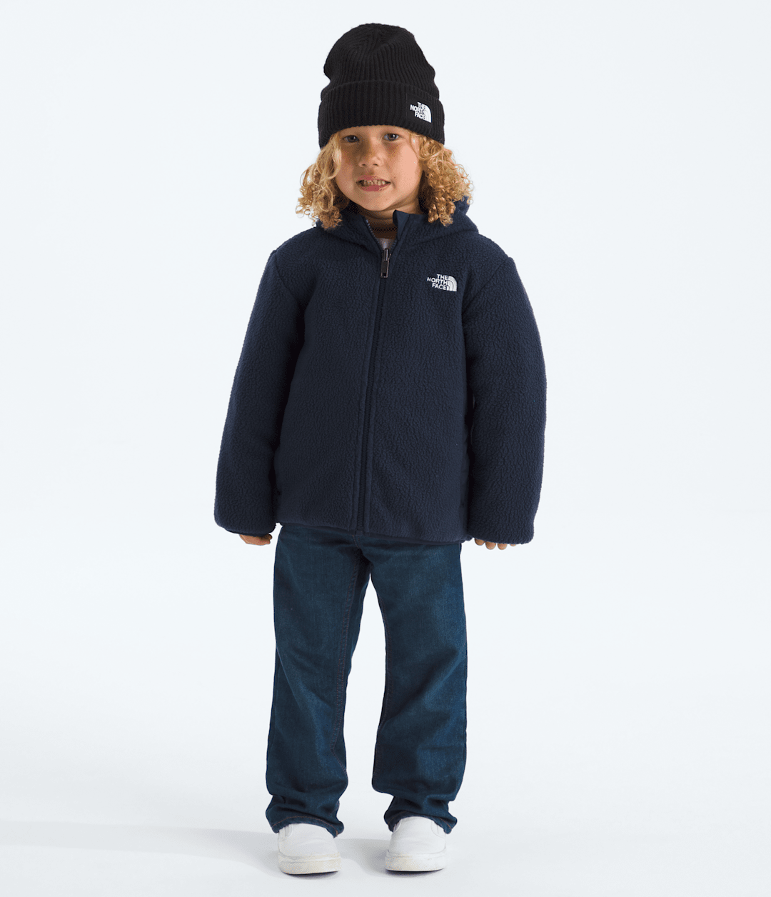 Kids’ Reversible Shasta Full-Zip Hooded Jacket - Meridian Blue/Summit Navy