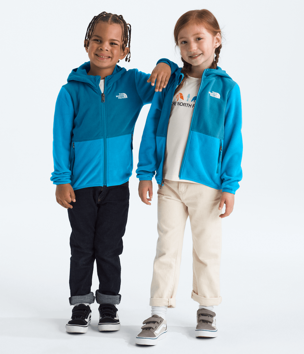 Kids’ Glacier Full-Zip Hoodie - Meridian Blue/Dusk Blue