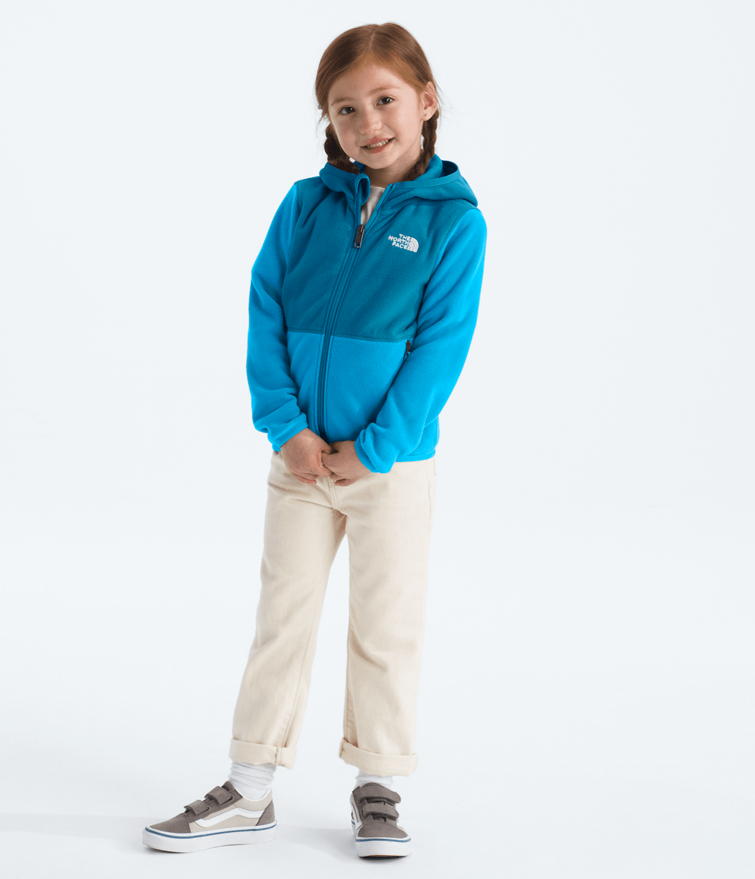 Kids’ Glacier Full-Zip Hoodie - Meridian Blue/Dusk Blue