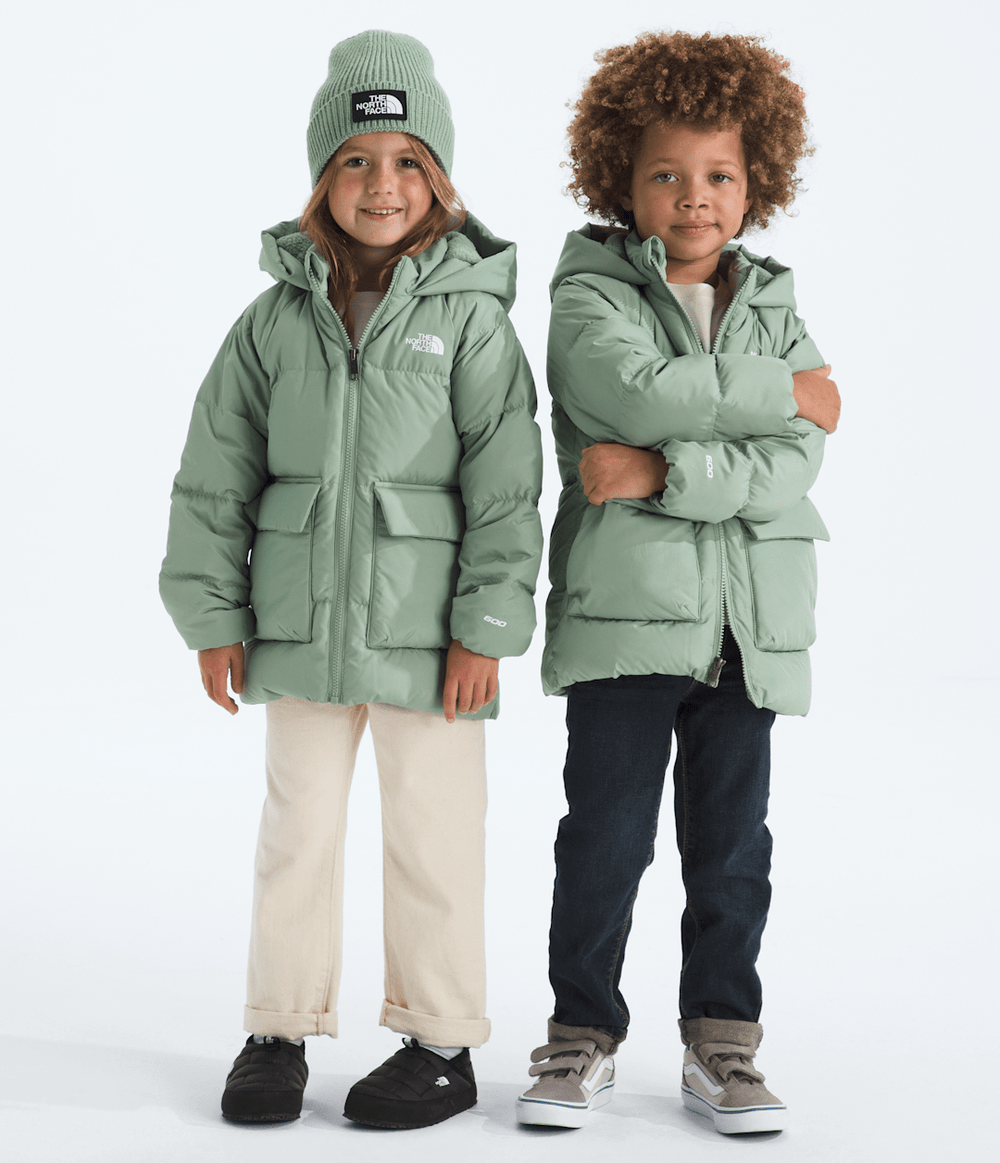 Kids’ North Down Fleece-Lined Parka - Slate Moss