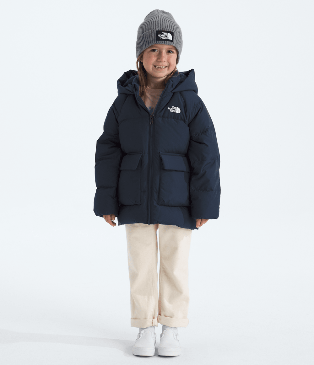 Kids’ North Down Fleece-Lined Parka - Summit Navy/Summit Navy
