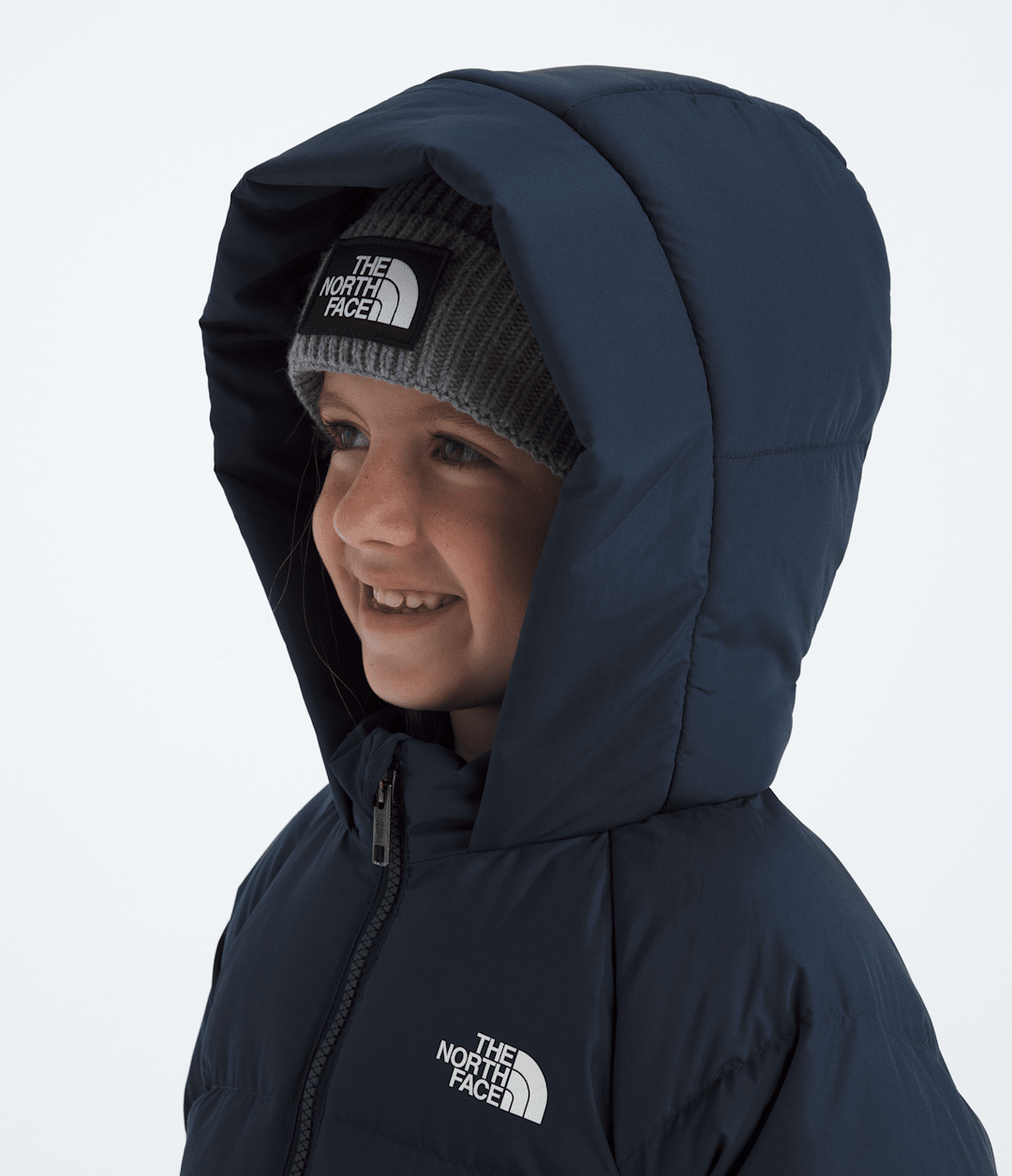 Kids’ North Down Fleece-Lined Parka - Summit Navy/Summit Navy