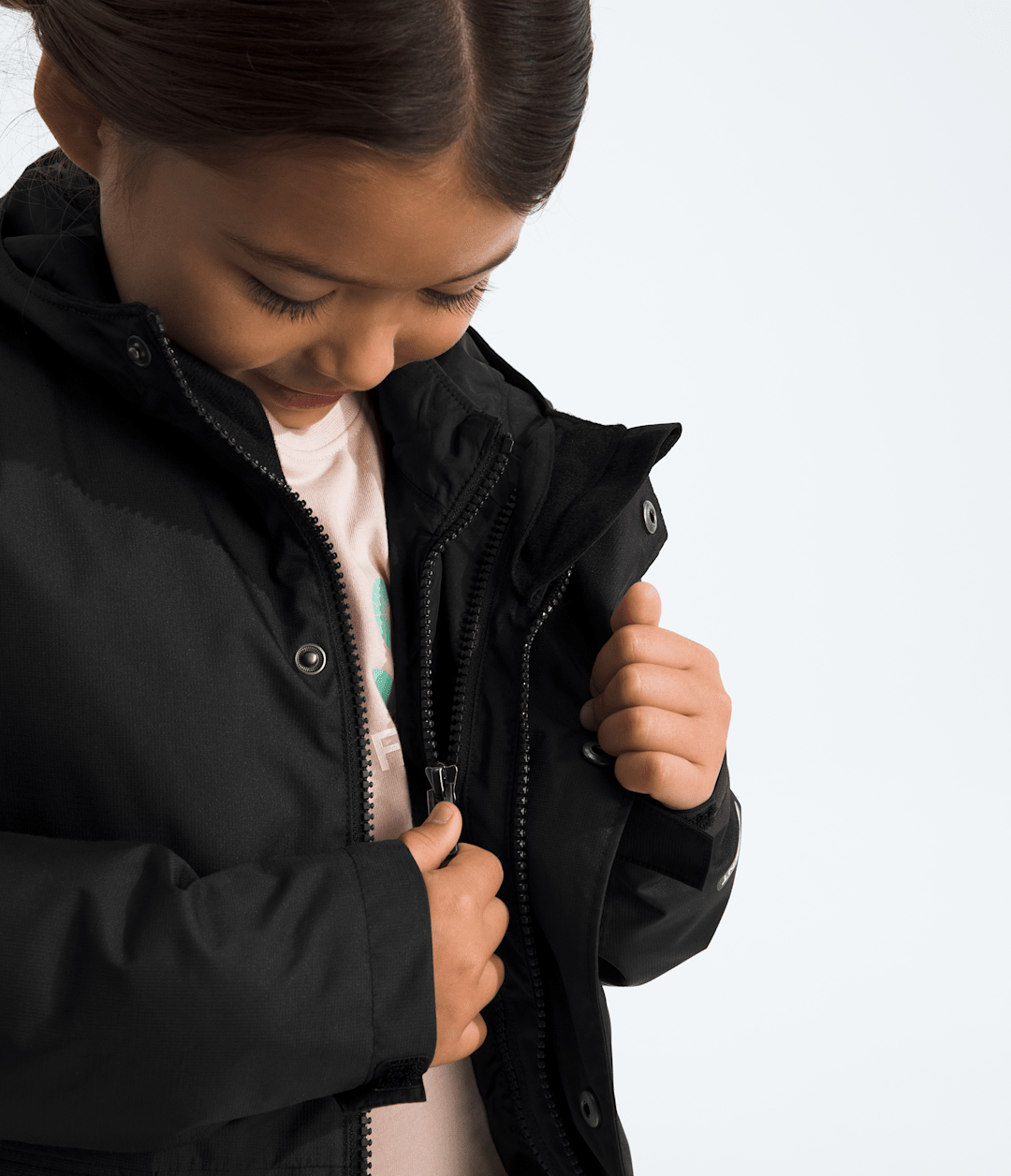Kids’ North Down Triclimate® - TNF Black/TNF Black