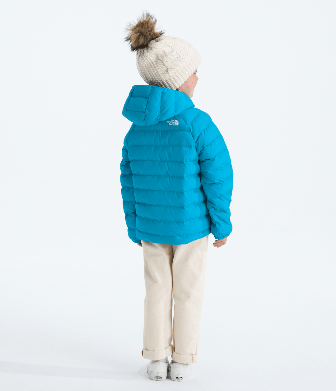 Kids’ Reversible Perrito Hooded Jacket - Meridian Blue