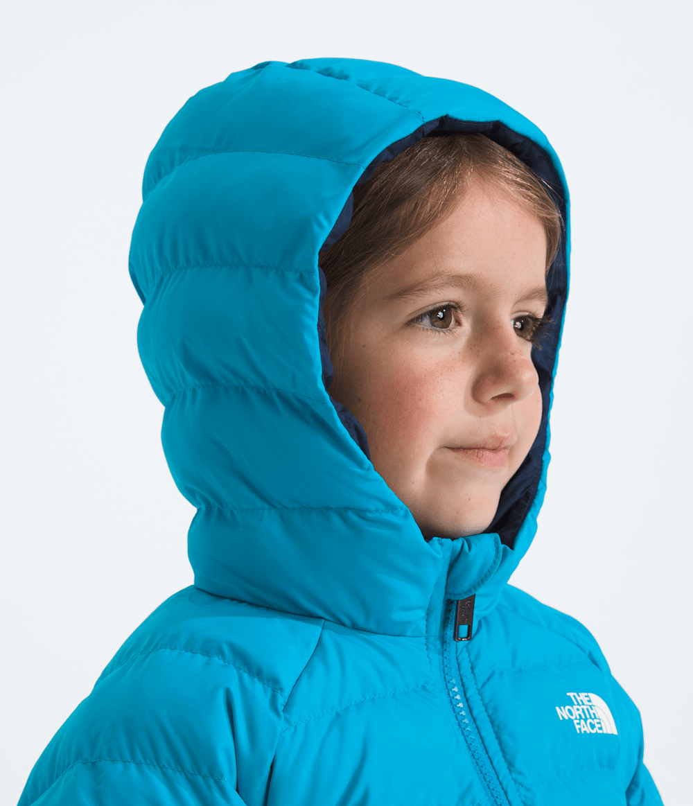 Kids’ Reversible Perrito Hooded Jacket - Meridian Blue