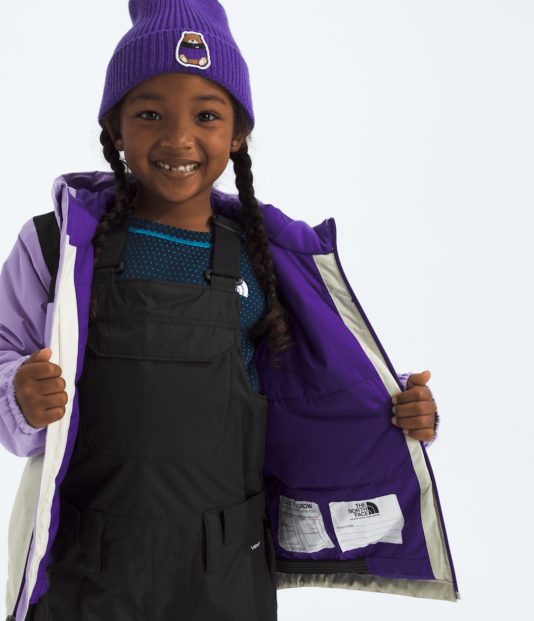 Kids’ Freedom Insulated Jacket - Lite Lilac/White Dune