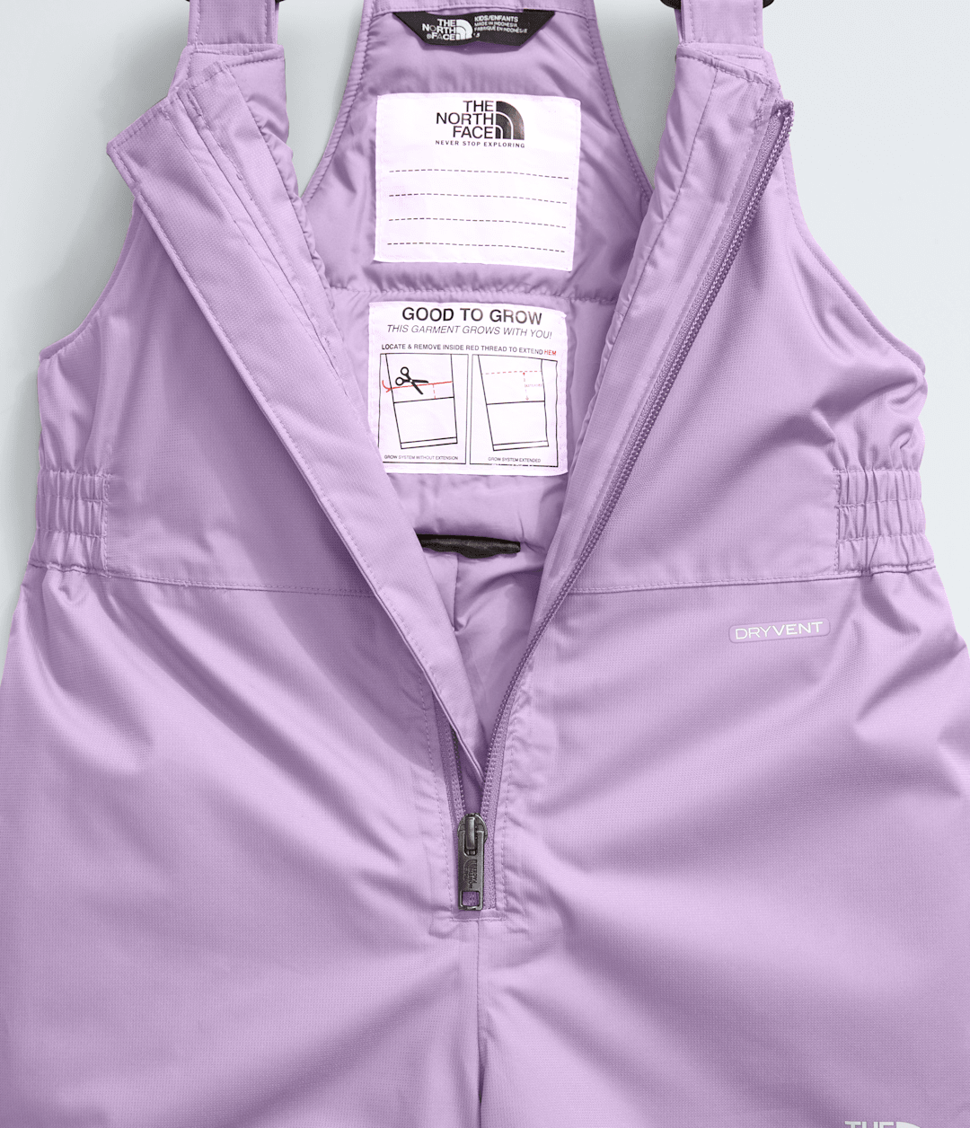 Kids’ Freedom Insulated Bibs - Lite Lilac