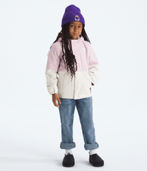 Kids’ Warm Antora Rain Jacket - Pale Blossom/White Dune