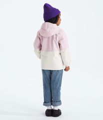 Kids’ Warm Antora Rain Jacket - Pale Blossom/White Dune