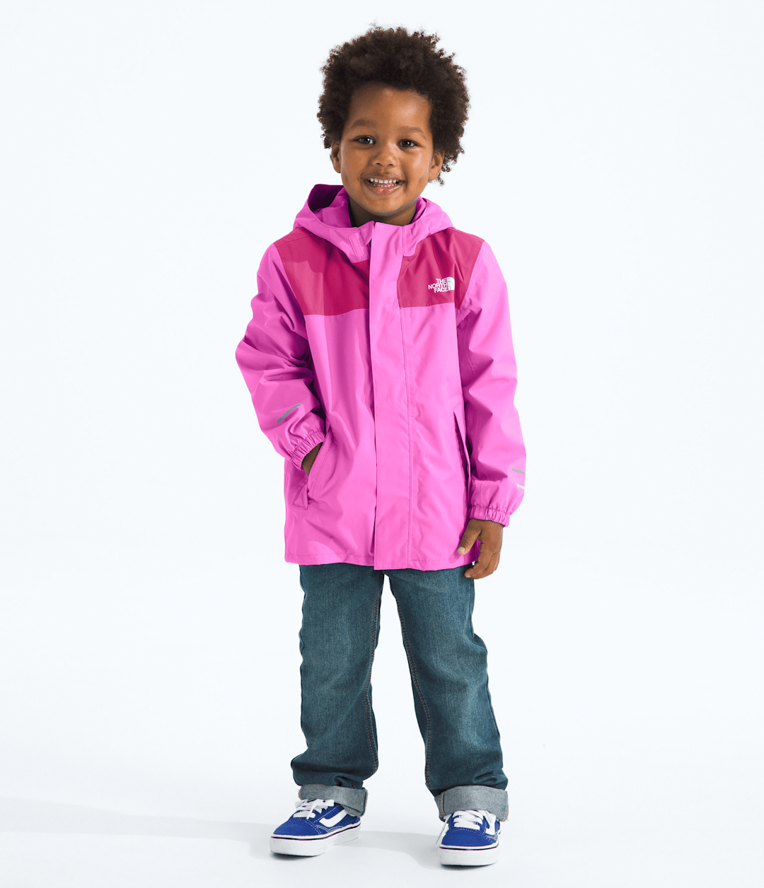 Kids’ Antora Rain Jacket - Violet Crocus-Fuchsia Flash