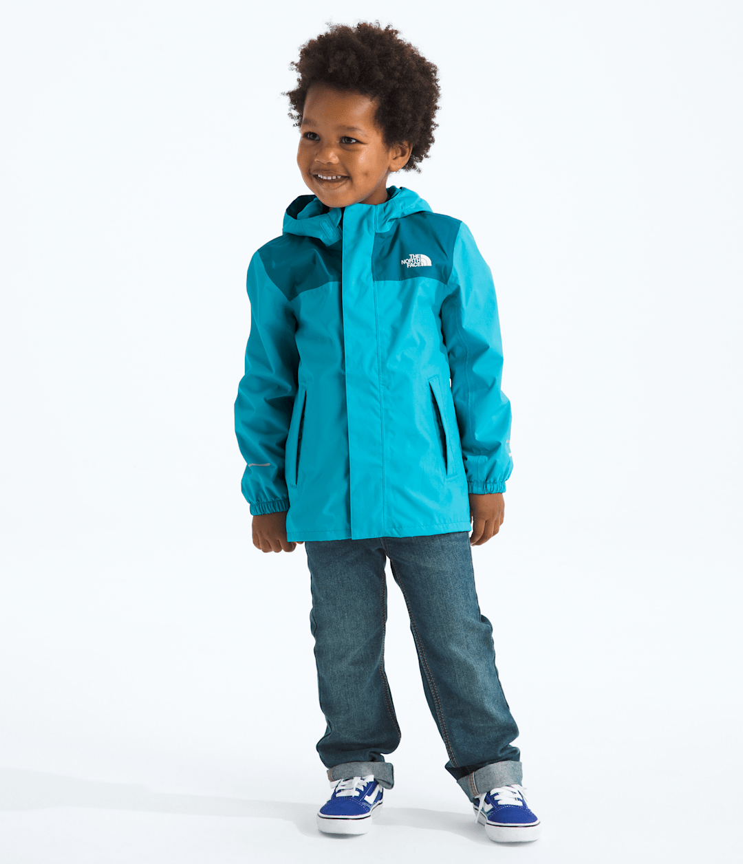 Kids’ Antora Rain Jacket - Meridian Blue/Dusk Blue