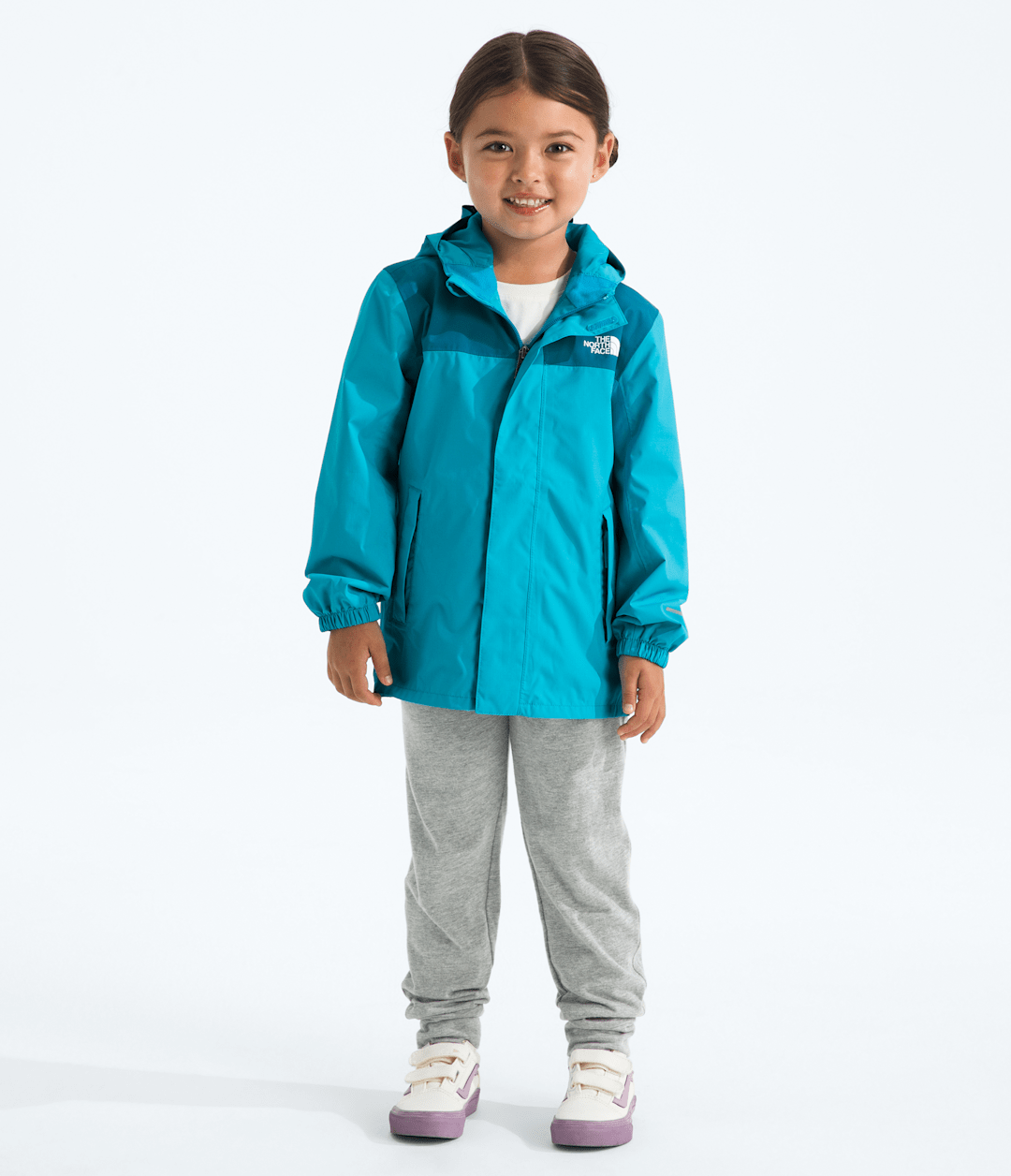 Kids’ Antora Rain Jacket - Meridian Blue/Dusk Blue