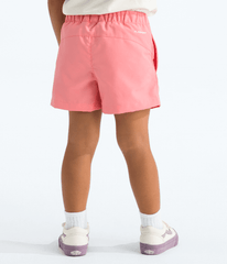 Kids’ Class V Shorts - Coral Crush Logo Weather Topo Phantom Print
