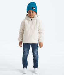 Girls’ Reversible Shasta Full-Zip Hooded Jacket - White Dune