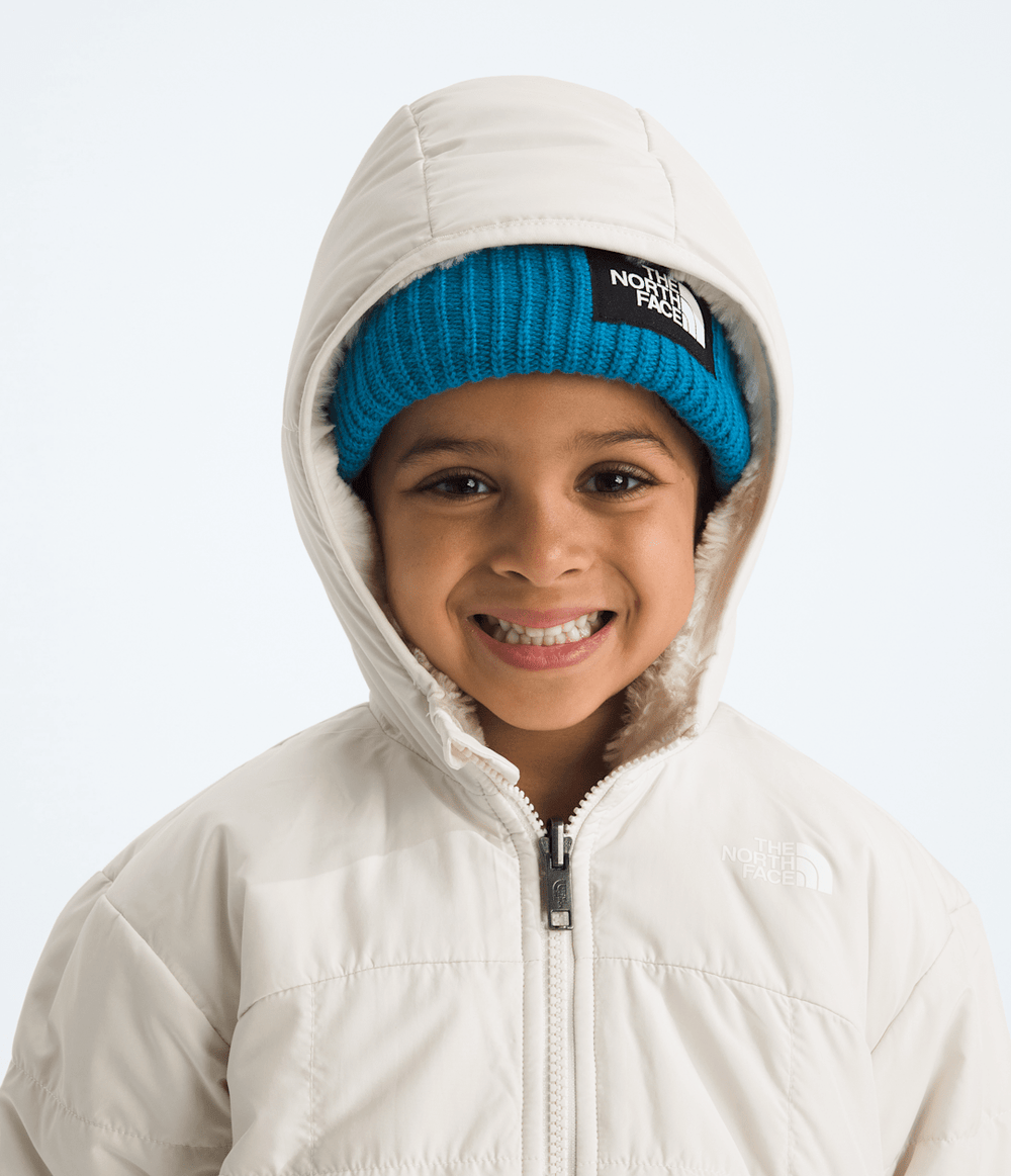 Girls’ Reversible Shasta Full-Zip Hooded Jacket - White Dune
