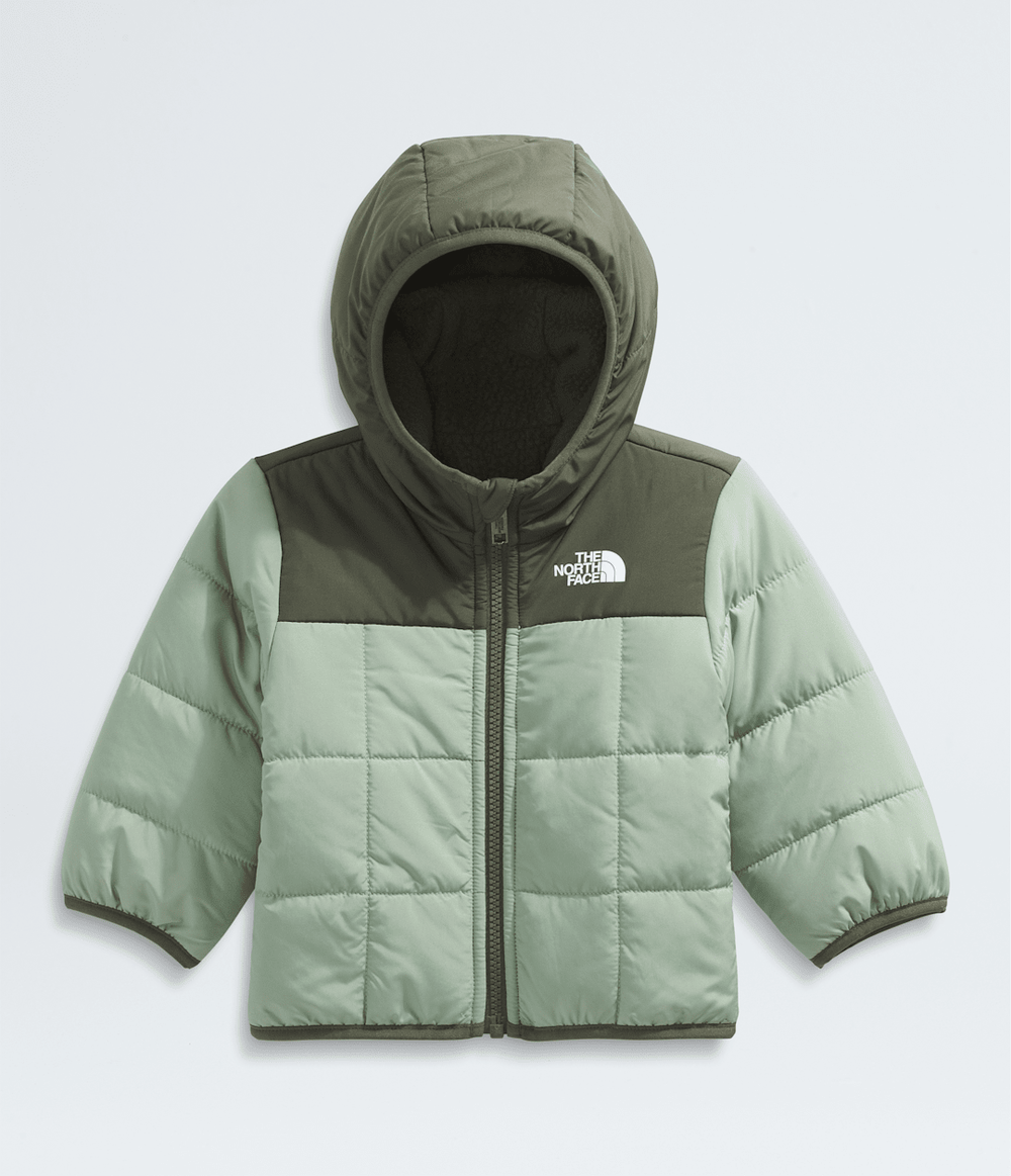 Baby Boys’ Reversible Shasta Full-Zip Hooded Jacket - Slate Moss/New Taupe Green
