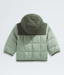 Baby Boys’ Reversible Shasta Full-Zip Hooded Jacket - Slate Moss/New Taupe Green