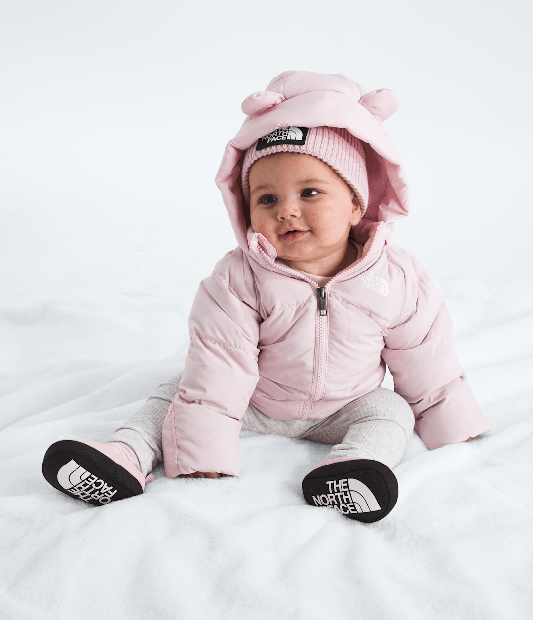 Baby North Down Fleece-Lined Jacket - Pale Blossom