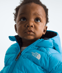 Baby Reversible Perrito Hooded Jacket - Meridian Blue